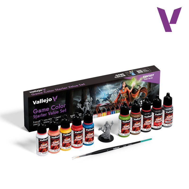 Vallejo: Game Color Value Starter Paint Set