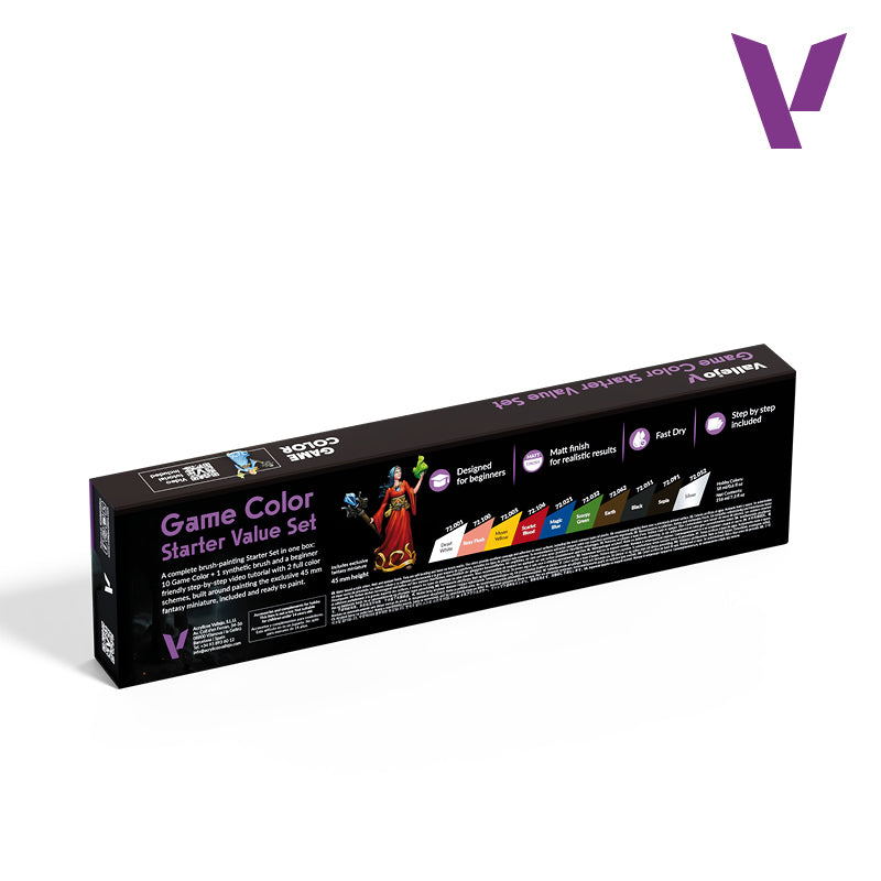 Vallejo: Game Color Value Starter Paint Set