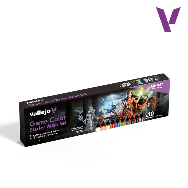 Vallejo: Game Color Value Starter Paint Set