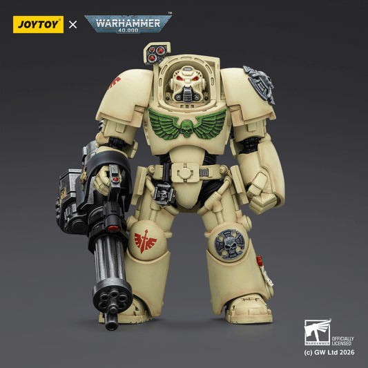JOYTOY - Dark Angels Deathwing Terminator 3 with Power Fist and Assault Cannon