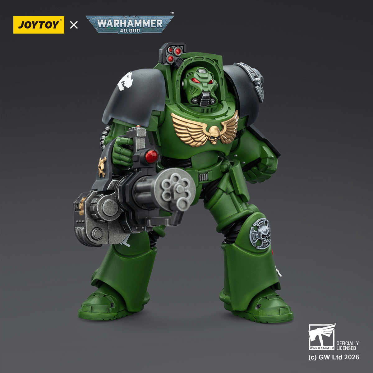 JOYTOY - Salamanders Terminator 3 with Power Fist and Assault Cannon