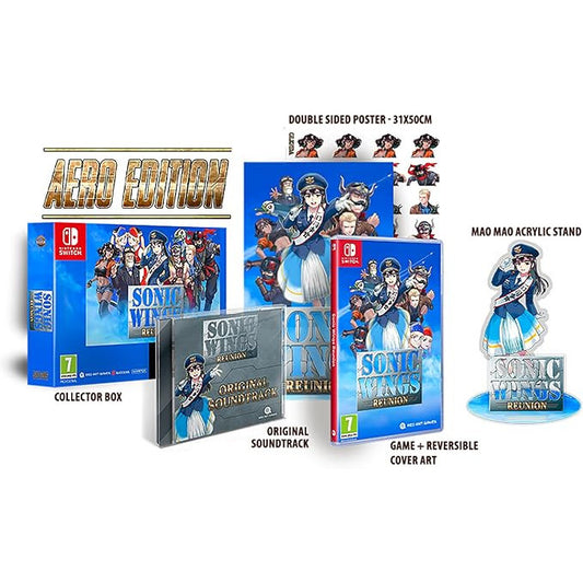 Sonic Wings Reunion Aero Edition (Switch)