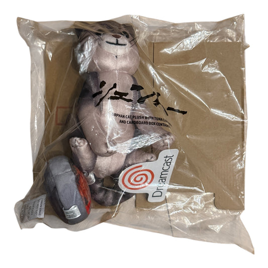 Shenmue Orphan Cat Plush with Box & Tuna Can