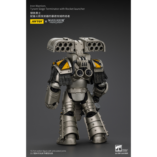 JOYTOY - lron Warriors Tyrant Siege Terminator with Rocket Launcher