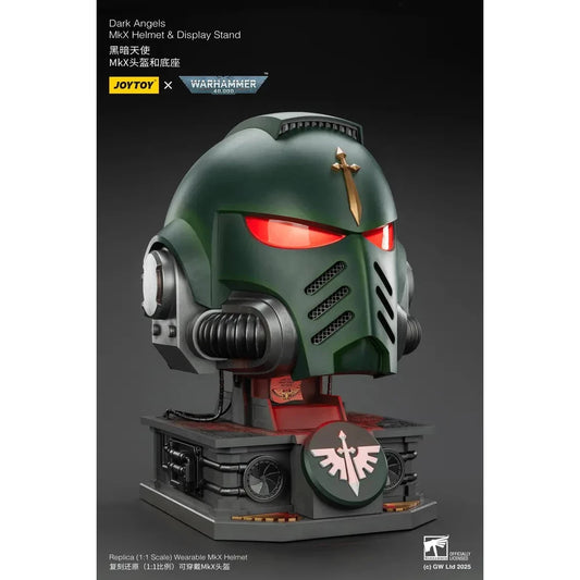 JOYTOY - Dark Angels MkX Helmet & Display Stand (PRE-ORDER RELEASES MAR)