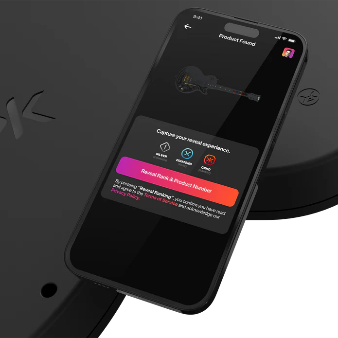 CRKD Gibson Les Paul Black Tribal Encore Edition - Xbox Series X|S, Xbox One, and PC