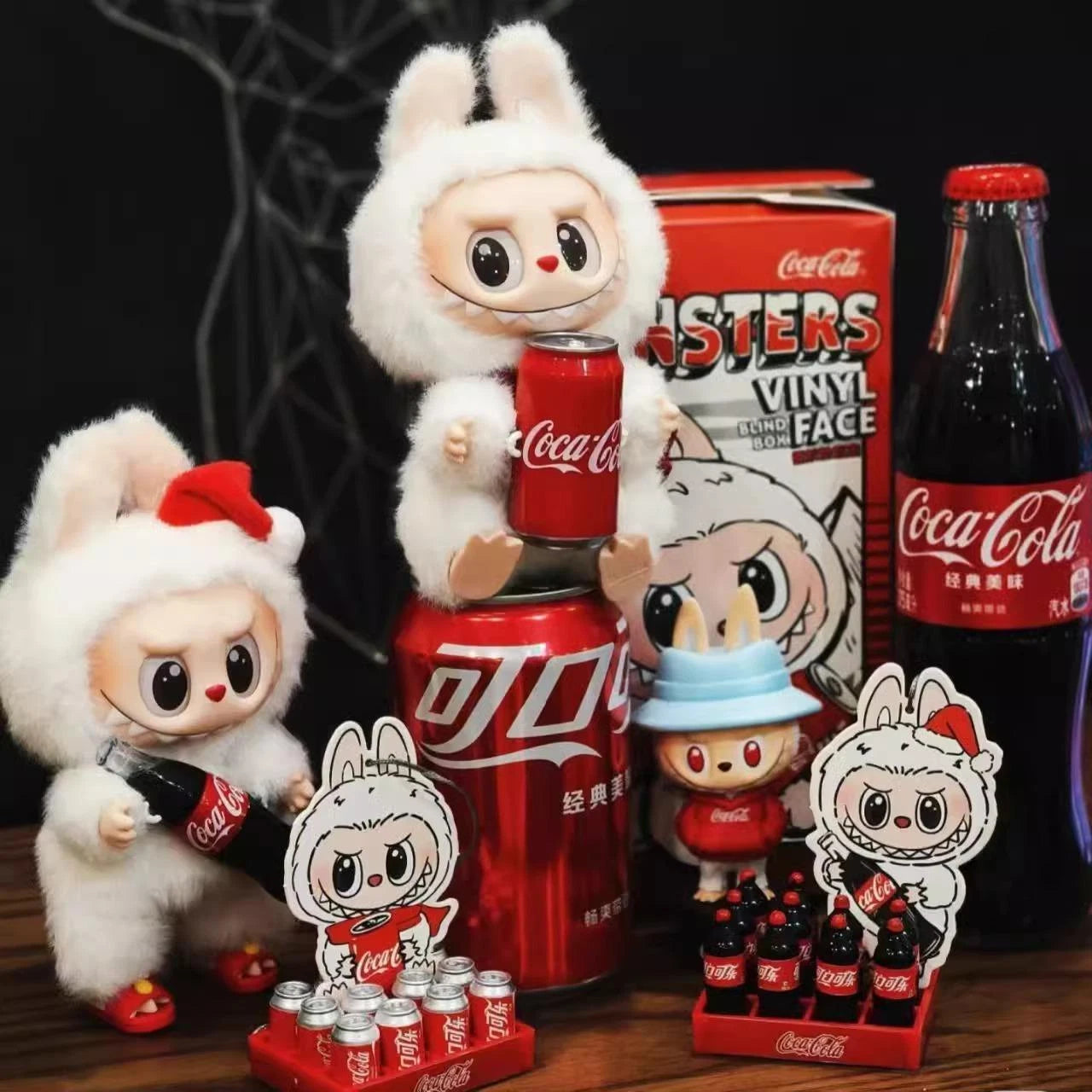Labubu The Monster Labubu Coca-Cola Series Vinyl Plush Doll Blind Box