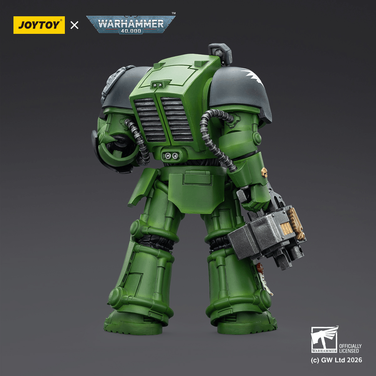 JOYTOY - Salamanders Terminator 2 with Power Fist and Storm Bolter