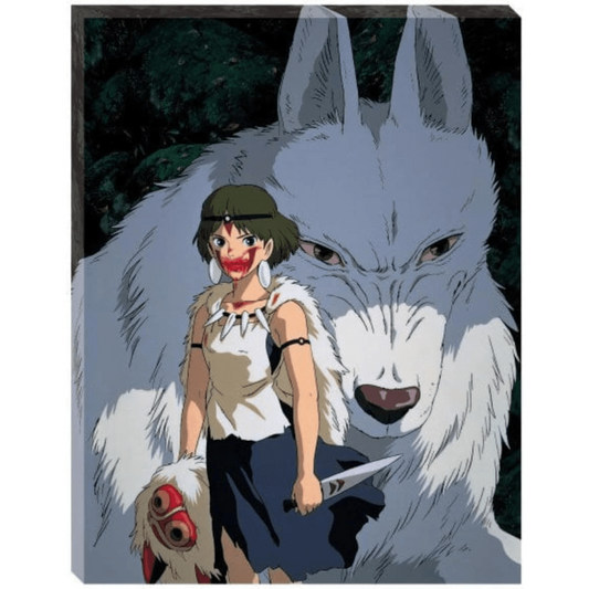 ATB-59 Moro and San "Princess Mononoke" Artboard Jigsaw Puzzle