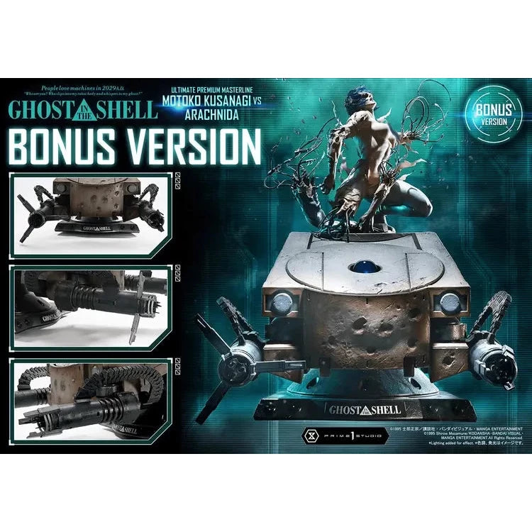 Ultimate Premium Masterline GHOST IN THE SHELL Motoko Kusanagi VS Arachnida Bonus Version (PRE-ORDER)