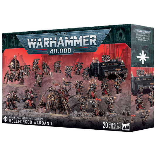 Chaos Space Marines Battleforce: Hellforged Warband