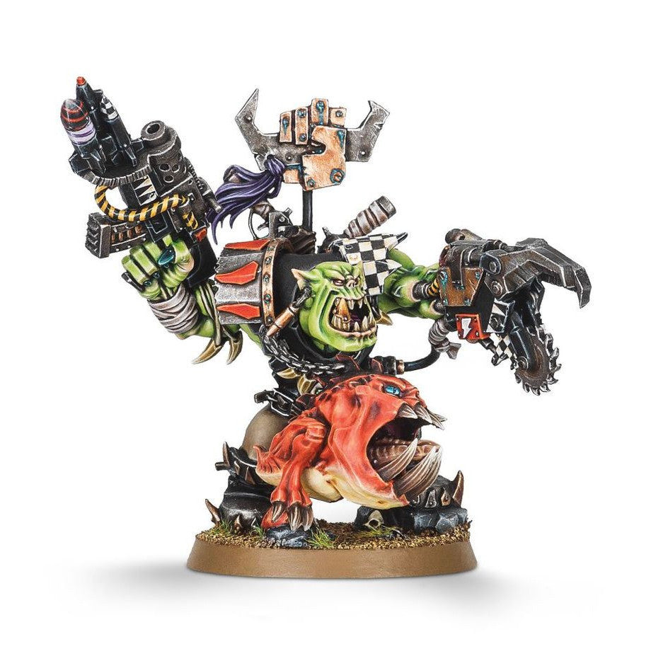 Orks: Ork Warboss with Attack Squig (GW Online Model)