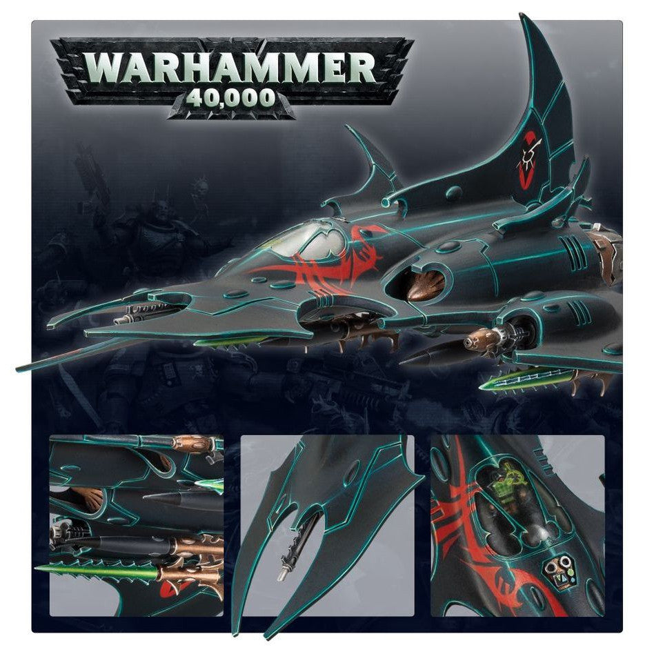 Drukhari: Dark Eldar Razorwing Jetfighter