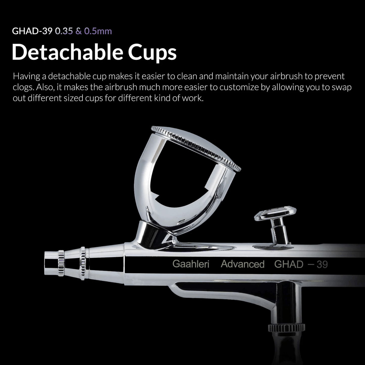 Gaahleri Advanced Series GHAD-39 Airbrush