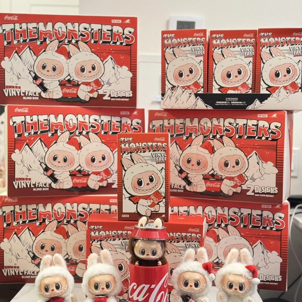 Labubu The Monster Labubu Coca-Cola Series Vinyl Plush Doll Blind Box