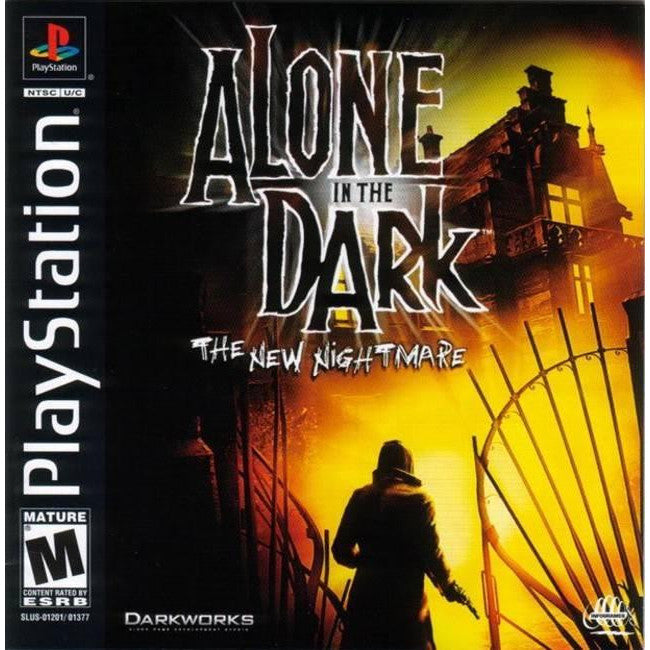 PlayStation game cover of 'Alone in the Dark: The New Nightmare'