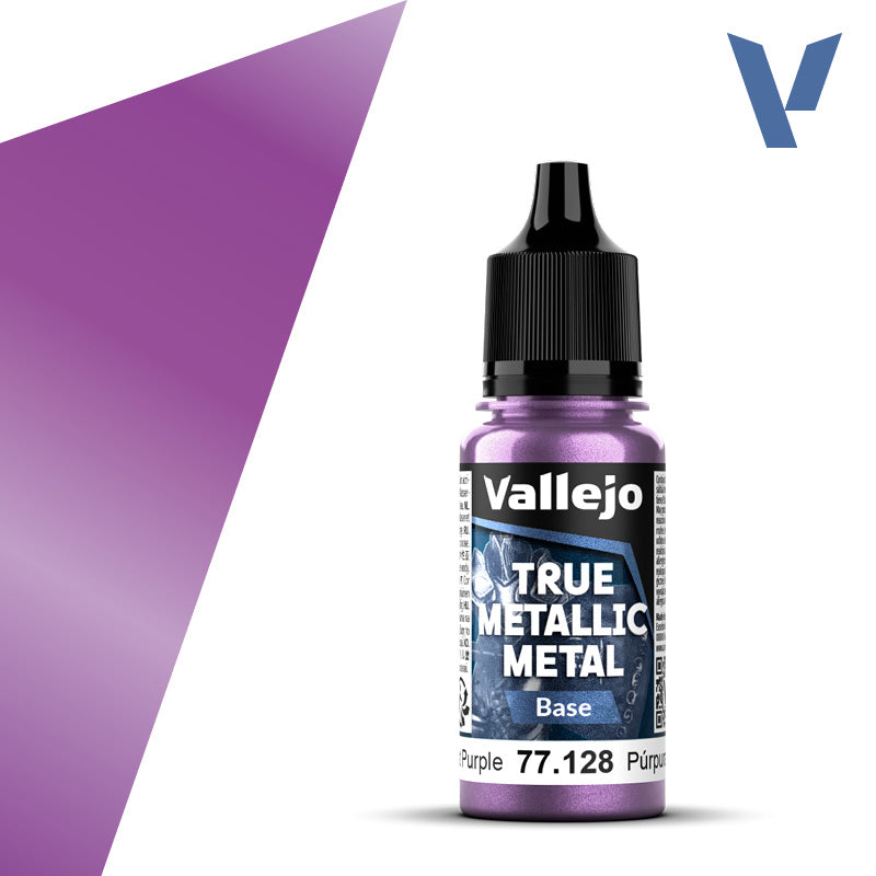 Vallejo - True Metallic Metal: Single Bottles – Amethyst Purple System 18ml