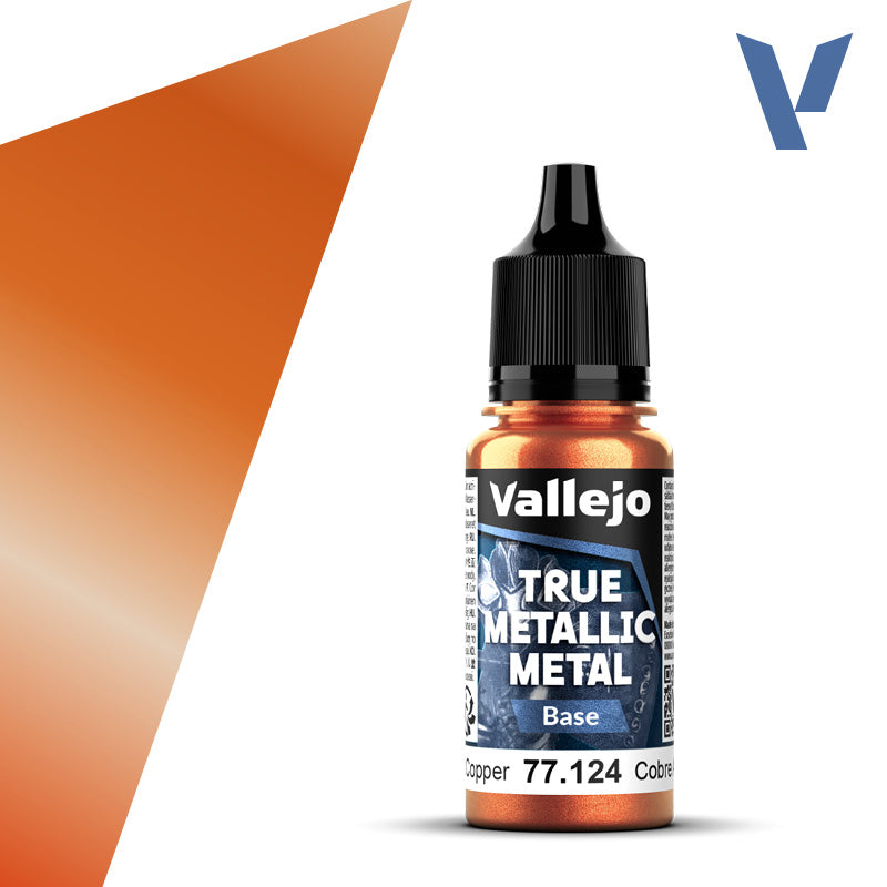 Vallejo - True Metallic Metal: Single Bottles – Ancient Copper System 18ml