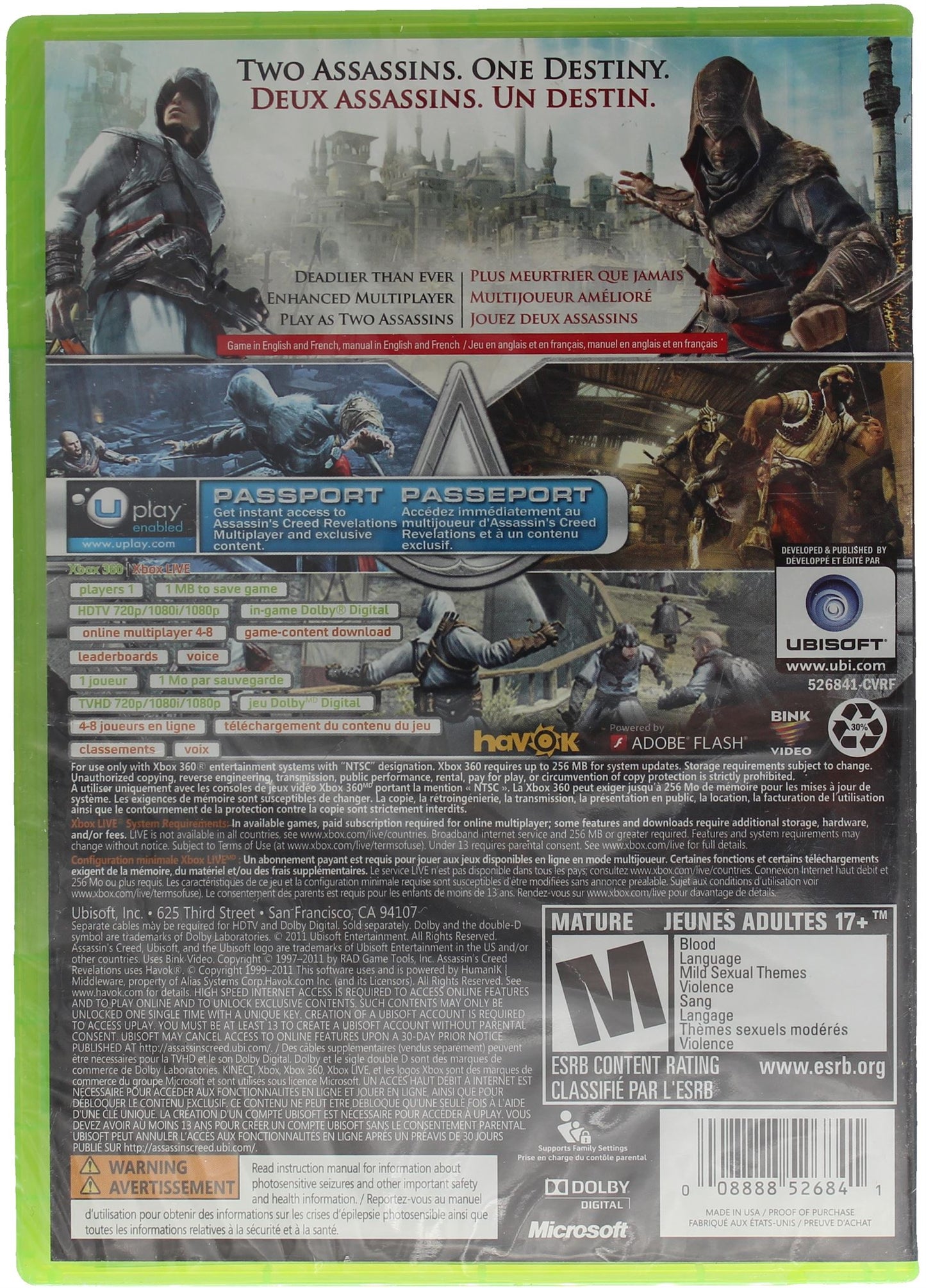 Assassin's Creed: Revelations (Xbox 360)