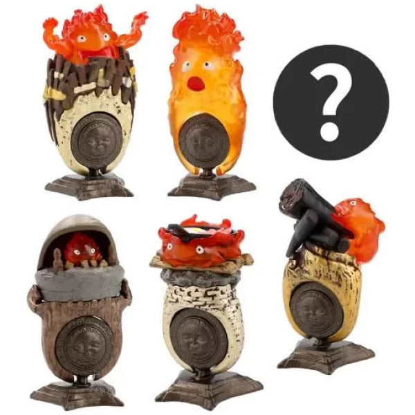 Howl's Moving Castle Calcifer Ring Blind Box
