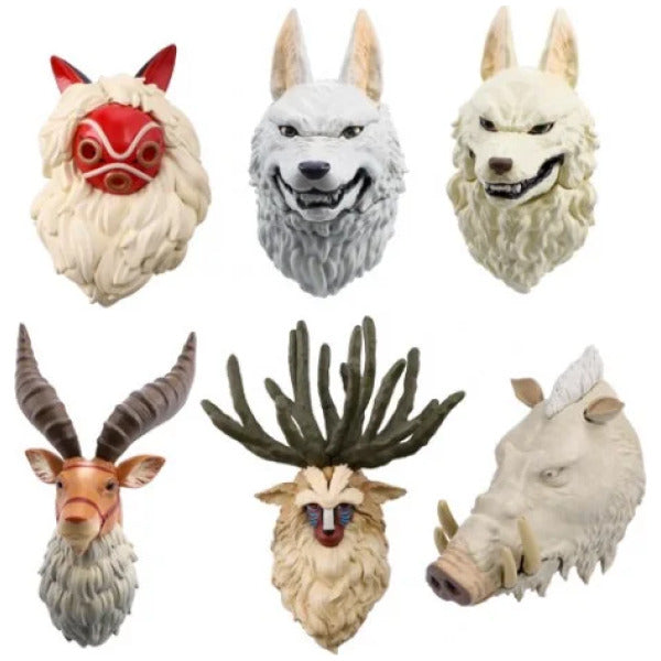 Princess Mononoke – 3D Character Face Magnet Blind Box