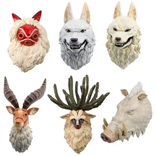 Princess Mononoke – 3D Character Face Magnet Blind Box