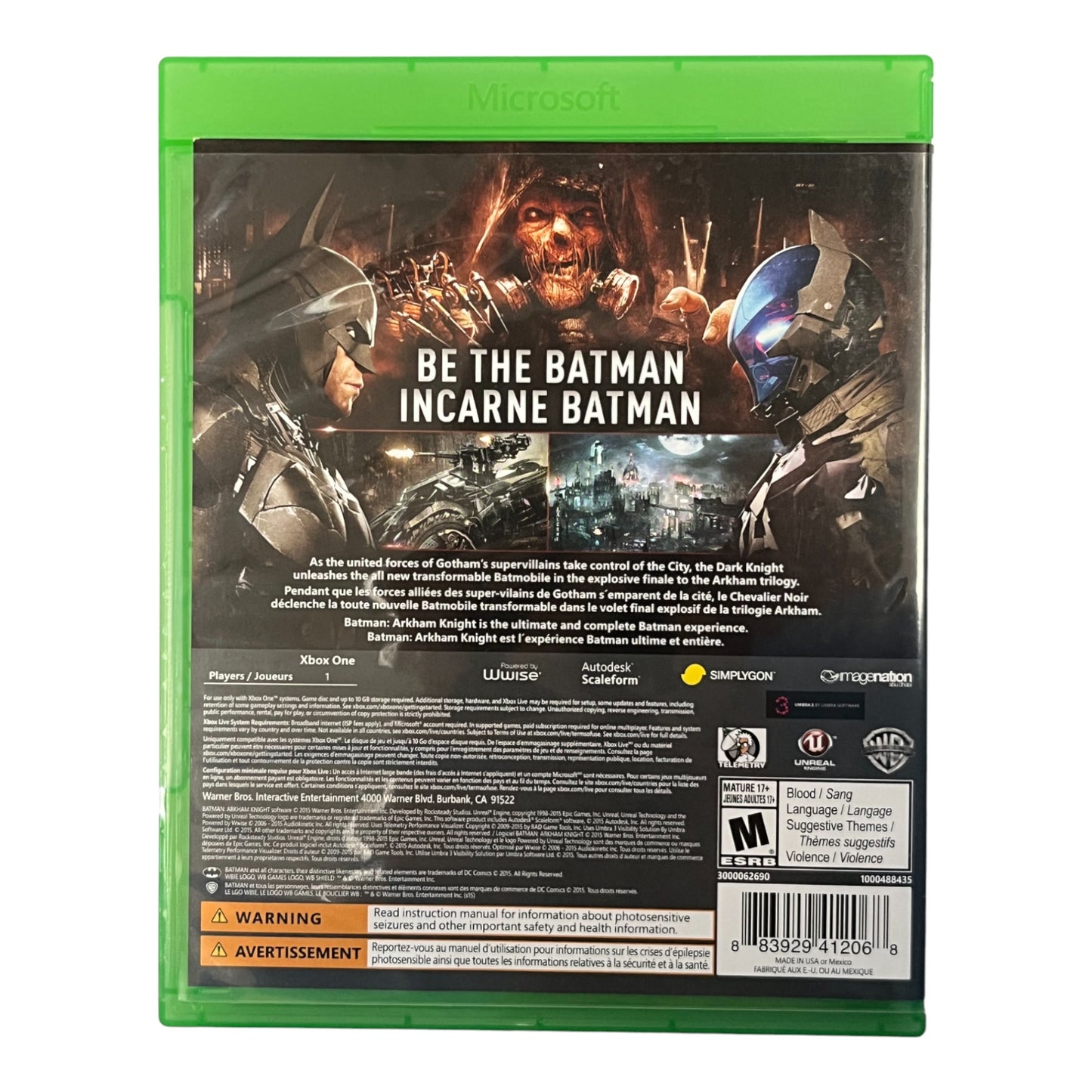 Batman: Arkham Knight (Xbox One)