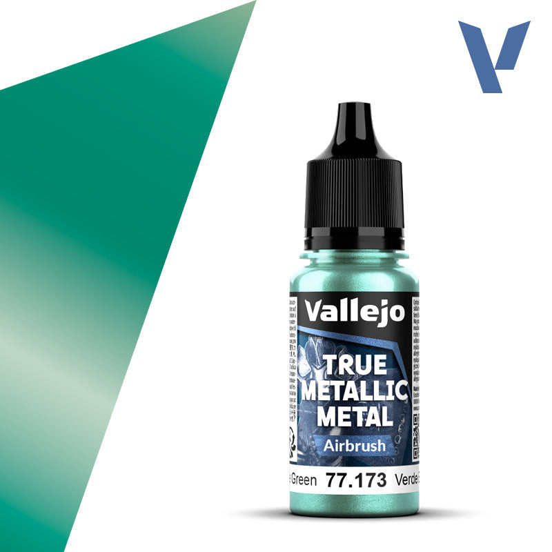 Vallejo - True Metallic Metal: Single Bottles – Beetle Green System 18ml