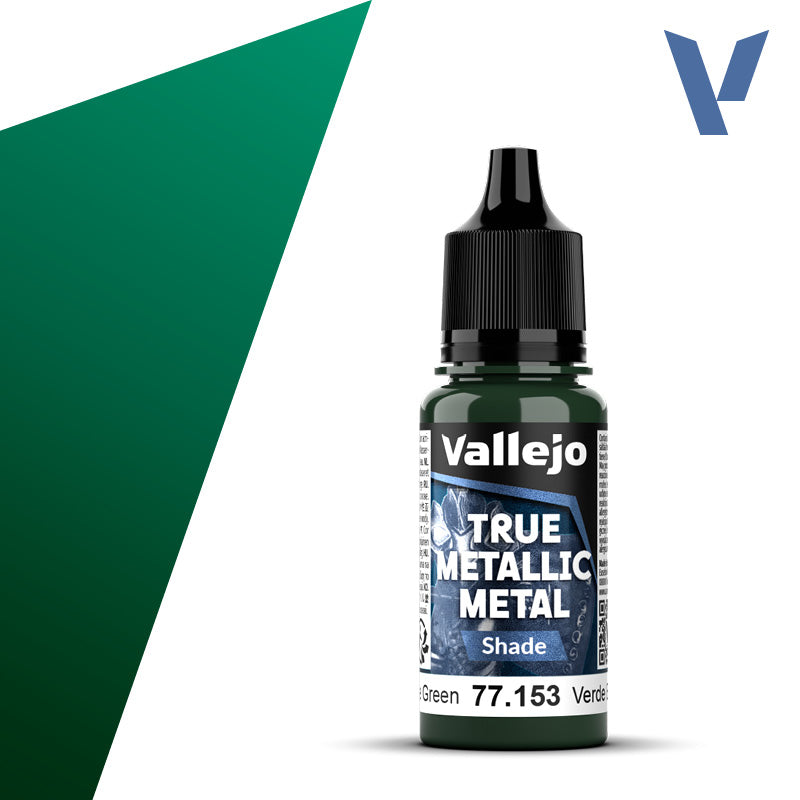 Vallejo - True Metallic Metal: Single Bottles – Beetle Green System 18ml