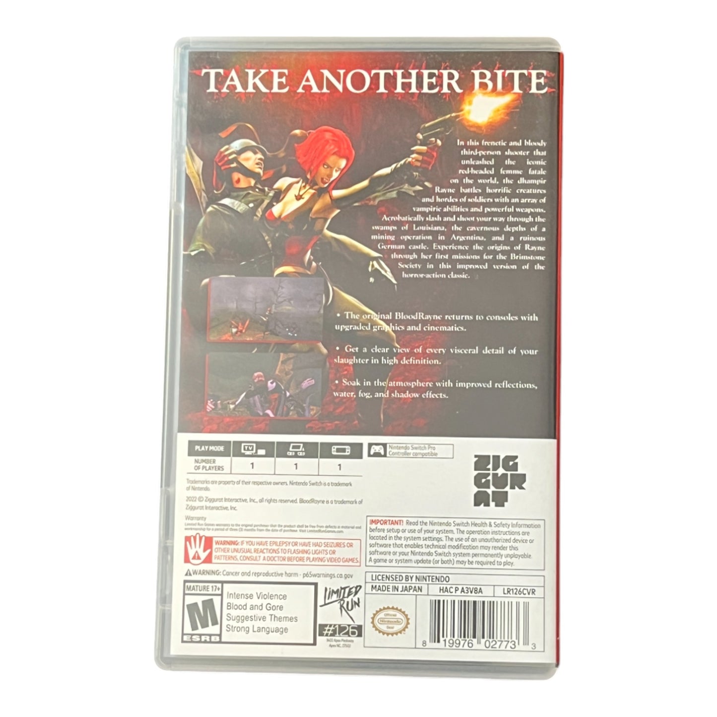 Bloodrayne: ReVamped (Switch)