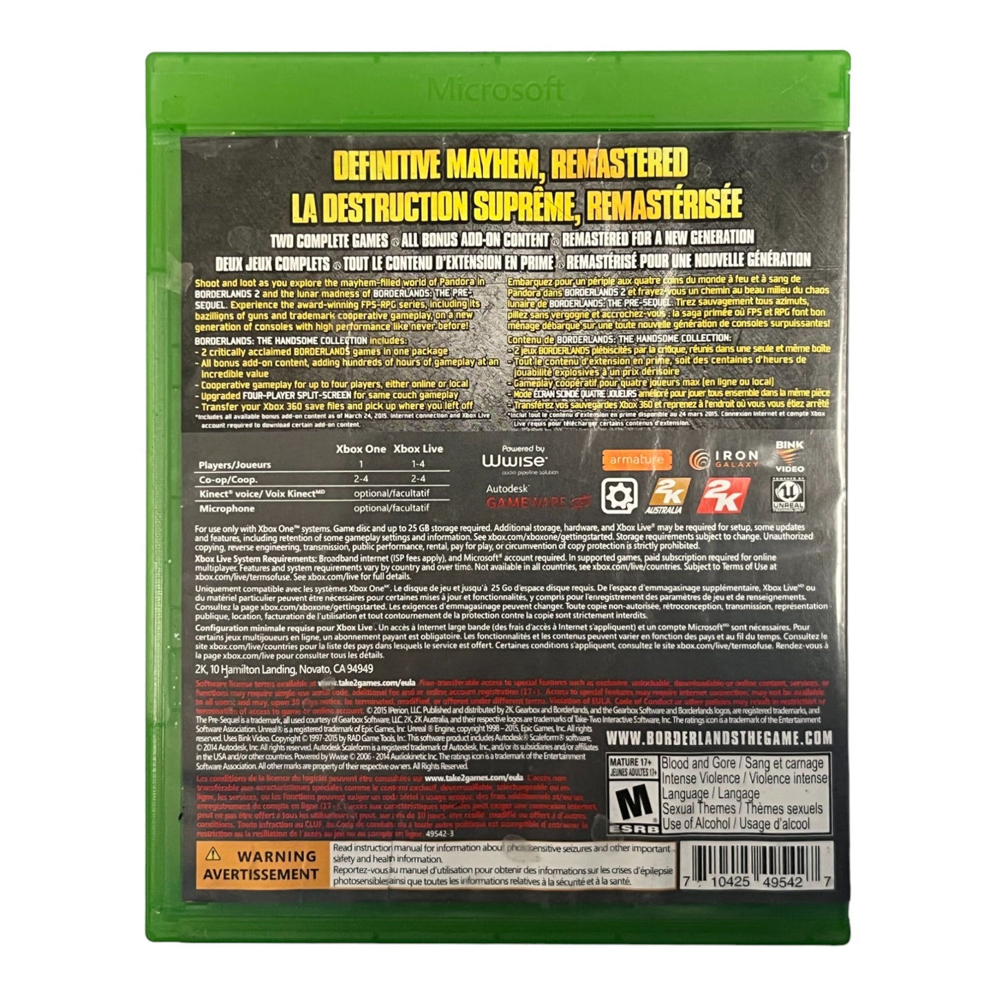 Borderlands: The Handsome Collection (Xbox One)