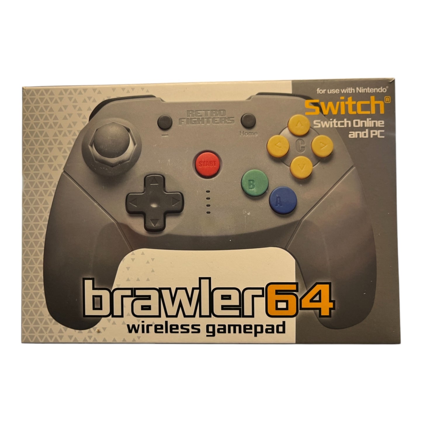 Brawler 64 Wireless Gamepad for N64, Nintendo Switch, Switch Online & PC - Various Colours