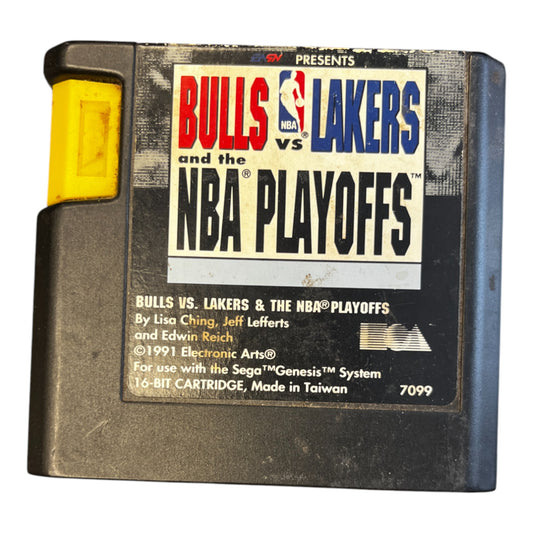 Bulls vs Lakers and the NBA Playoffs (Genesis)