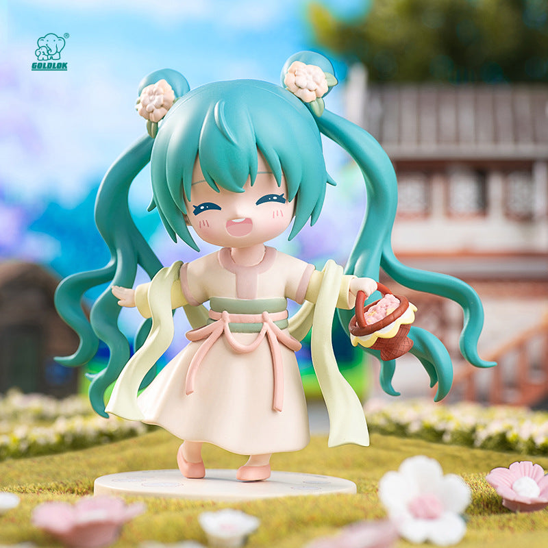 Original Goldlok Hatsune Miku Qu Yunshang Series Blind Box
