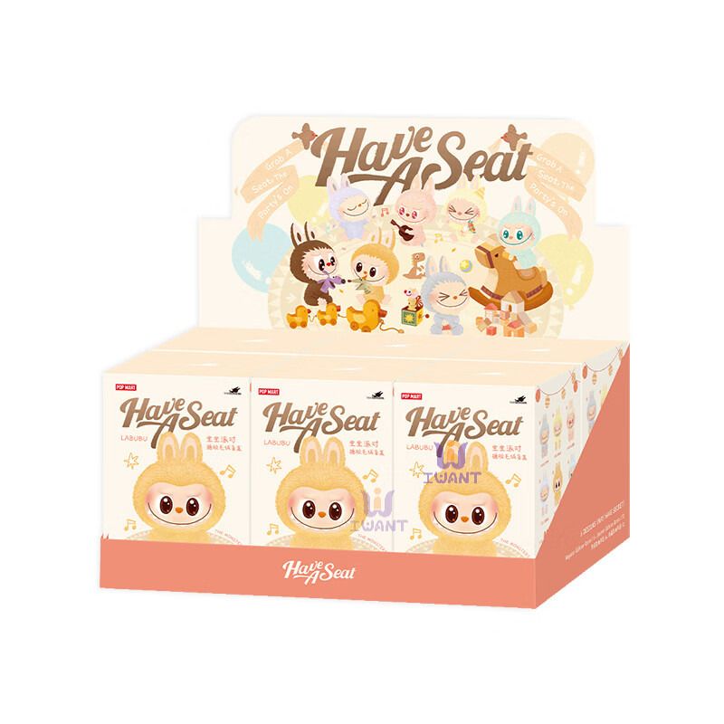 Labubu THE MONSTERS - Have a Seat Vinyl Plush Blind Box