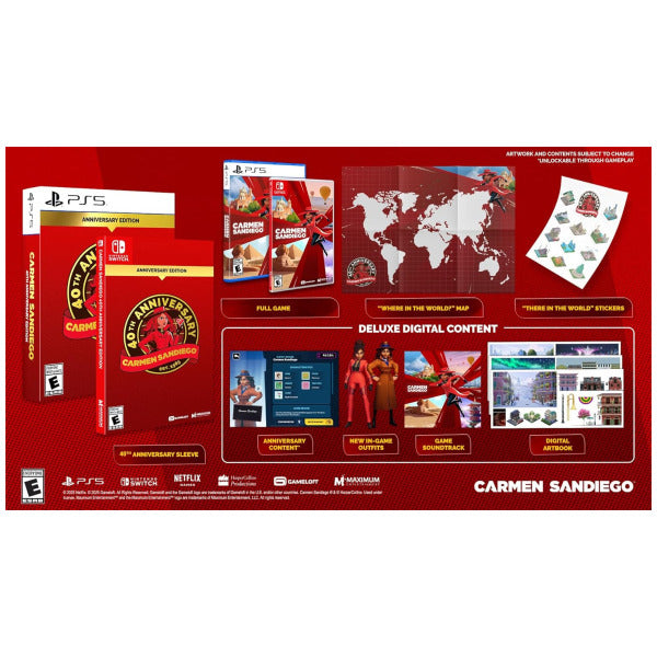 Carmen Sandiego 40th Anniversary Edition (Switch)