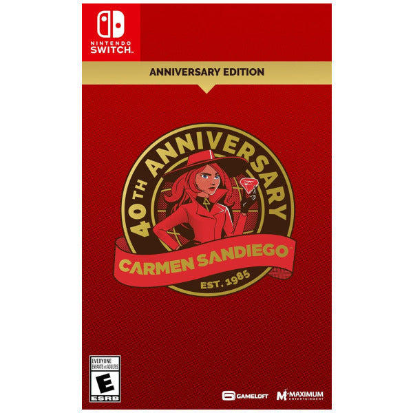 Carmen Sandiego 40th Anniversary Edition (Switch)