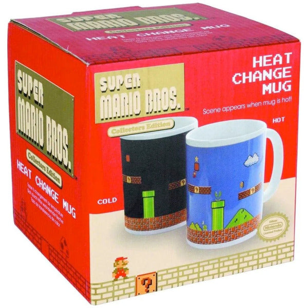 Super Mario Bros Level Heat Change 10 Oz. Ceramic Mug
