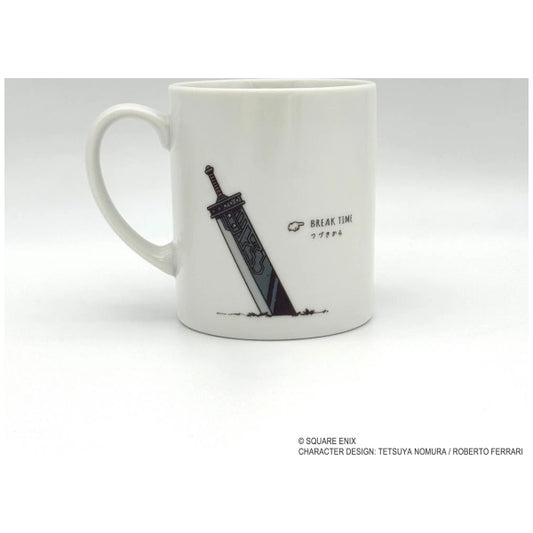 Final Fantasy VII Rebirth Utatane Cloud Porcelain Mug