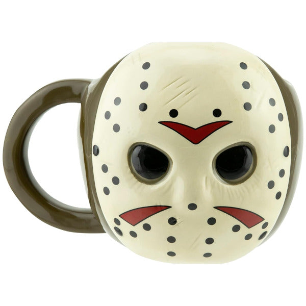 Friday the 13th Jason Mask Shaped Mug 18 oz.