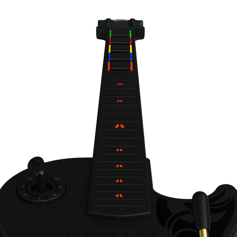 CRKD Gibson Les Paul Guitar Black Tribal Encore - Multi Platform