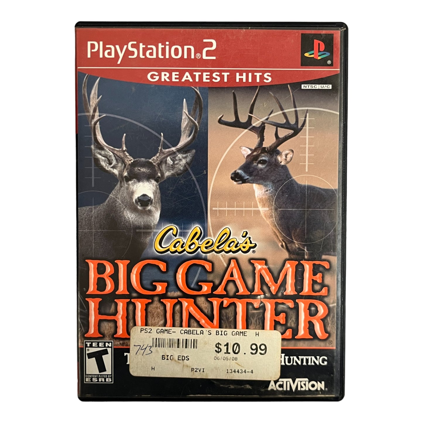 Cabela's Big Game Hunter [Greatest Hits] (PS2)