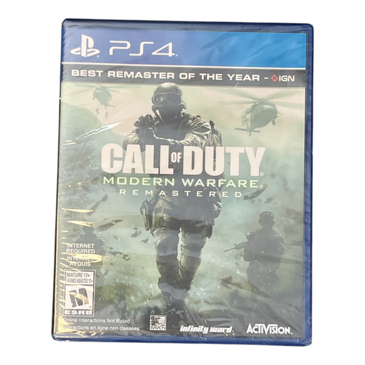 Call of Duty: Modern Warfare Remastered (PS4) - Sealed