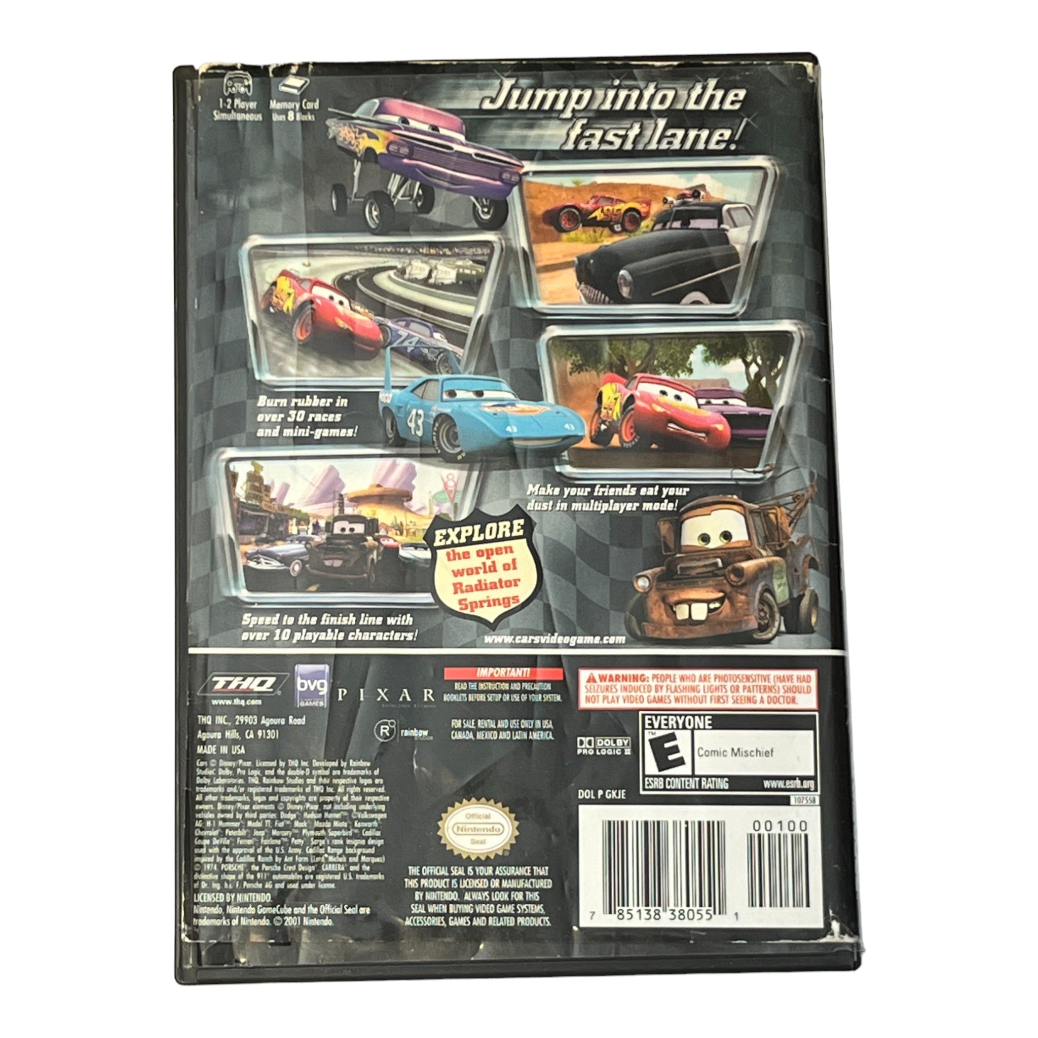 Cars (GC) – Retro North Games