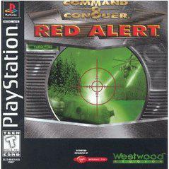 PlayStation game case for 'Command & Conquer: Red Alert'