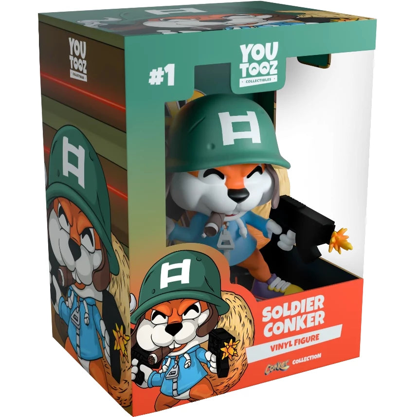 Conker's Bad Fur Day Soldier Conker Youtooz Figure
