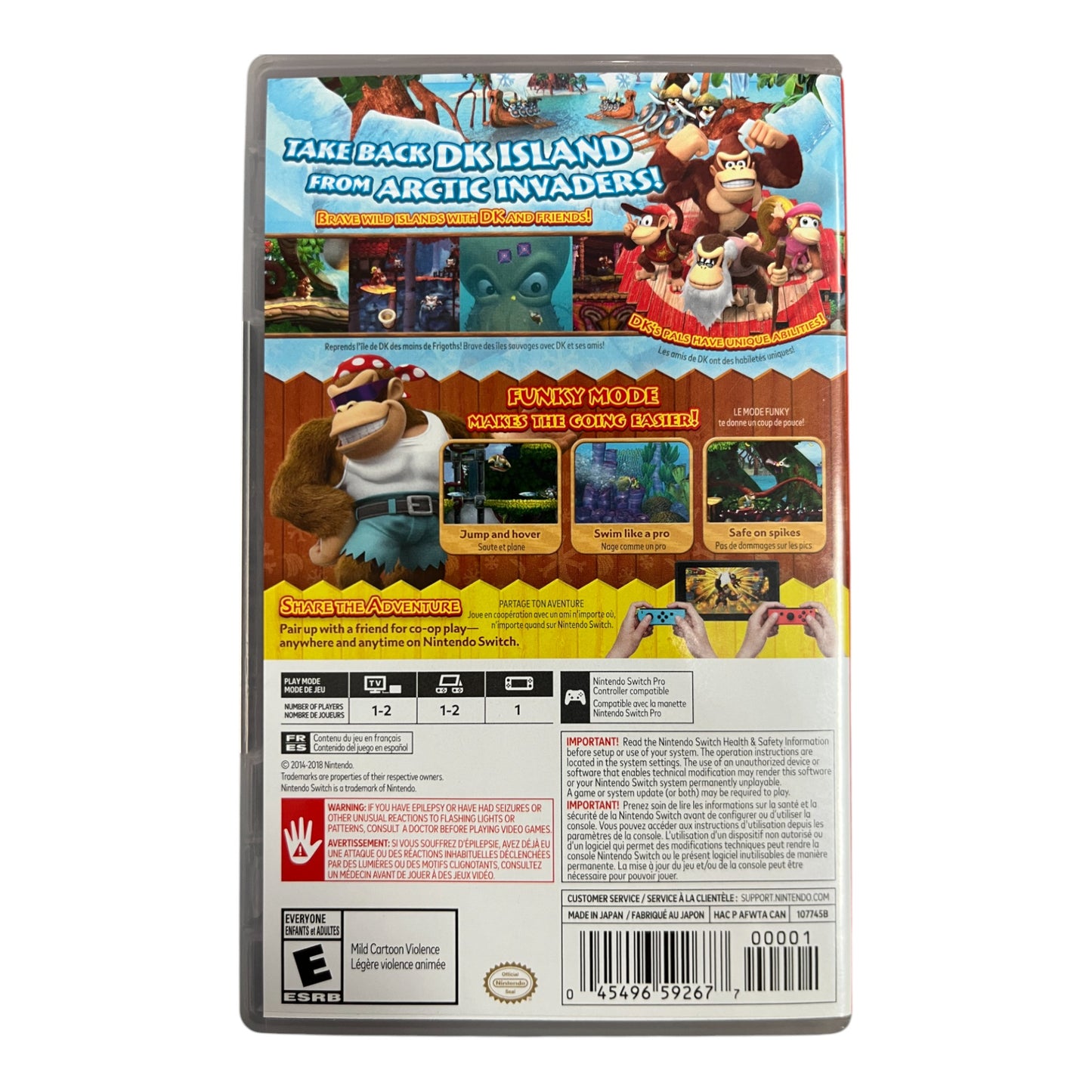 Donkey Kong Country: Tropical Freeze (Switch)