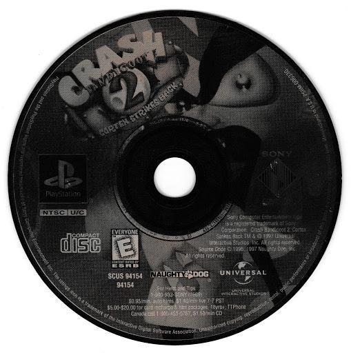 Crash Bandicoot 2 Cortex Strikes Back (PS1)