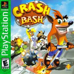 PlayStation game cover for 'Crash Bash' featuring Crash Bandicoot and other characters.