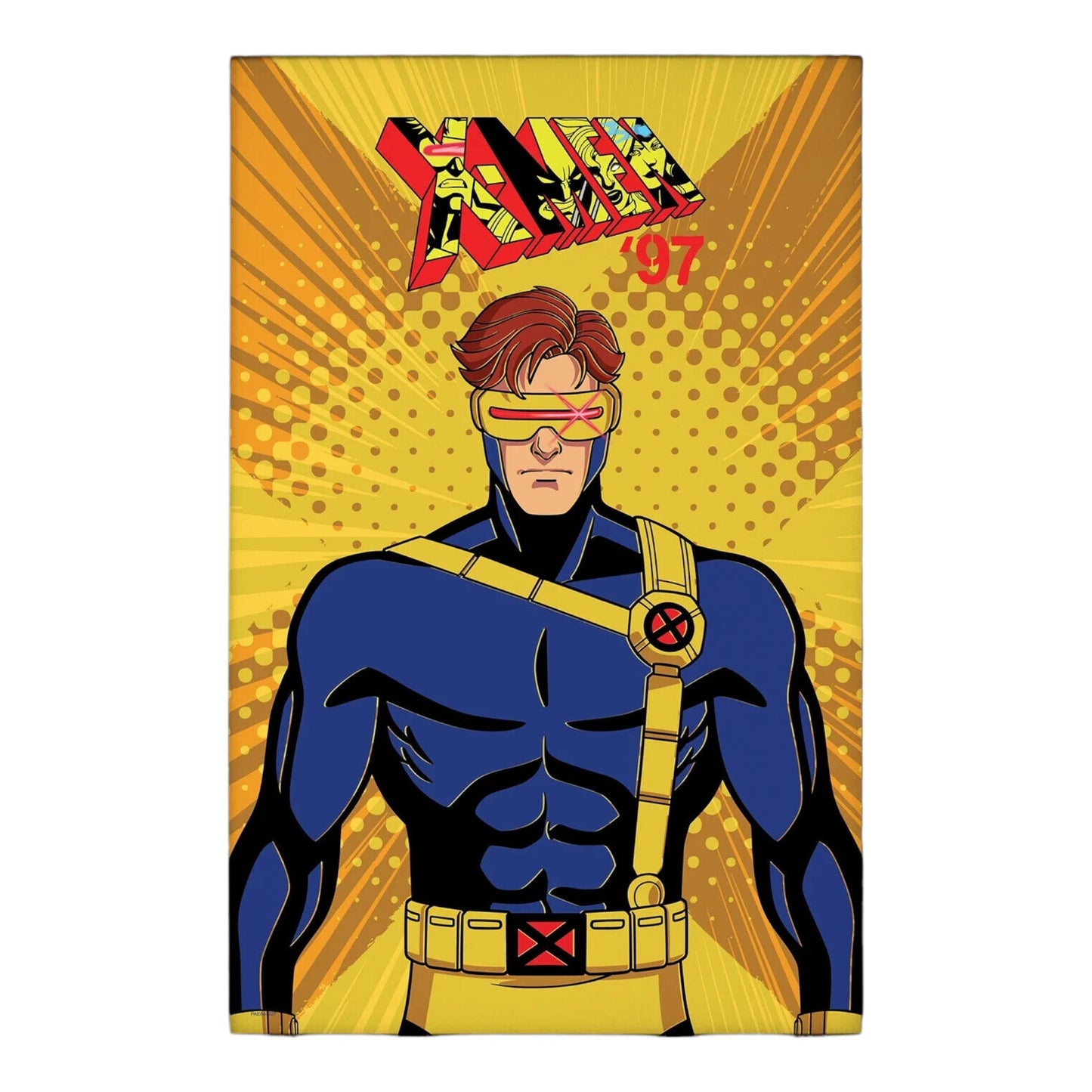 Cyclops X-MEN '97 11"17 Framed Print